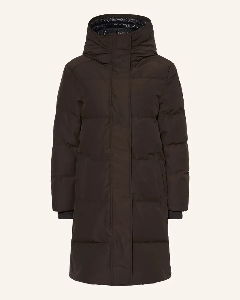 Canada Goose Daunenmantel Louise Parka braun Dunkelbraun