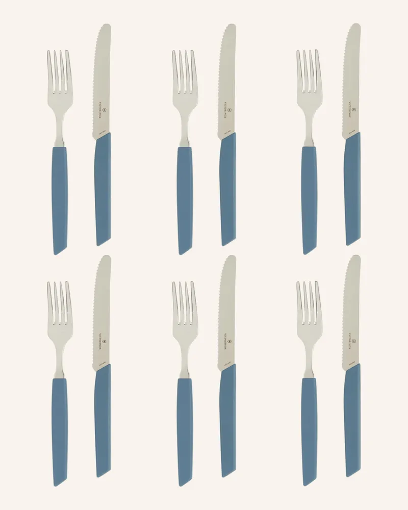 Victorinox 12-Tlg. Besteck-Set Swiss Modern blau Blau