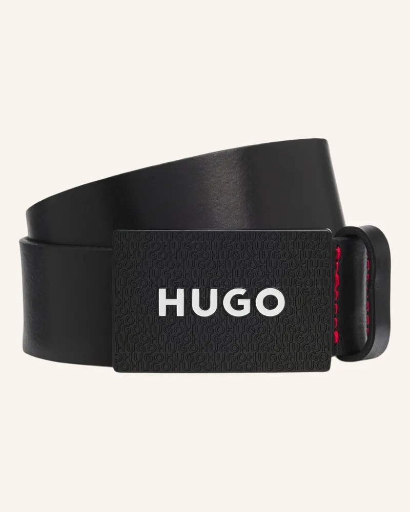 HUGO BOSS Business Gürtel Gilao-Z_Sz35 schwarz Schwarz