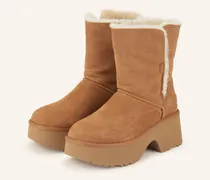 Plateau-Boots Esmee braun