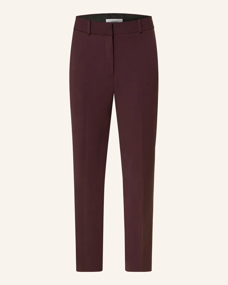 Reiss Hose Gabi rot Dunkelrot