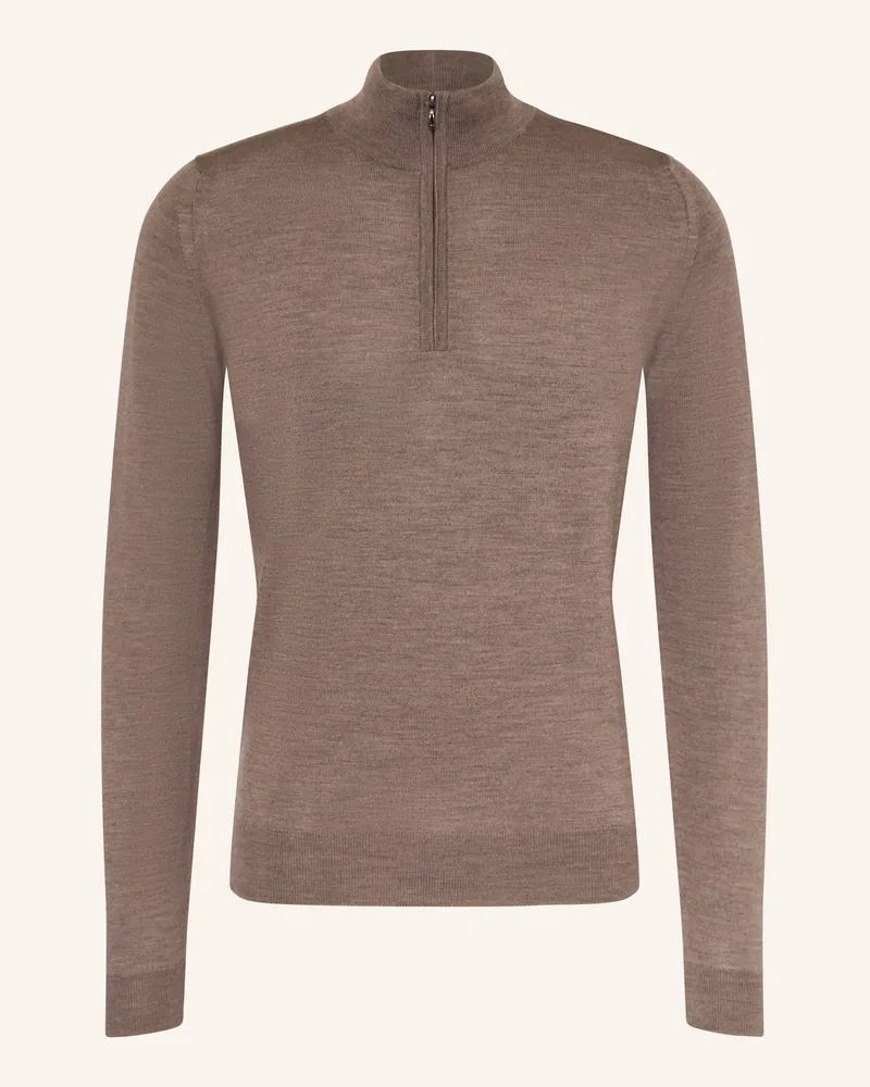 John Smedley Troyer beige Braun