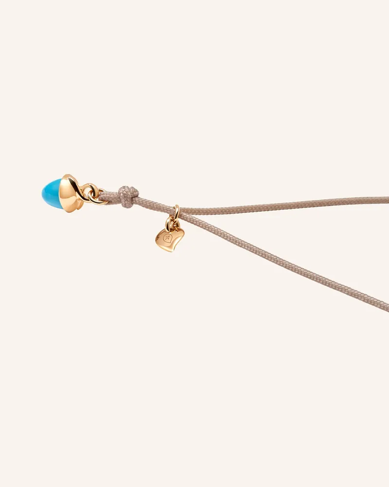 TAMARA COMOLLI Armband BRACELET 'MYMIKADO' WITH TURQUOISE aus 18 Karat Roségold mit Türkis Roségold