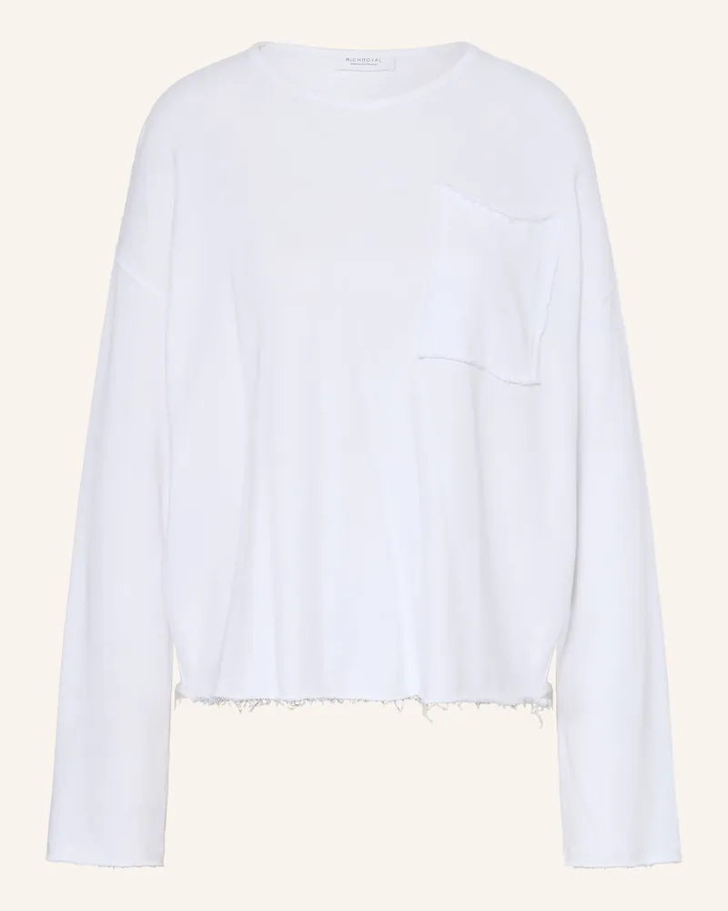 Rich&Royal Sweatshirt weiss Weiss