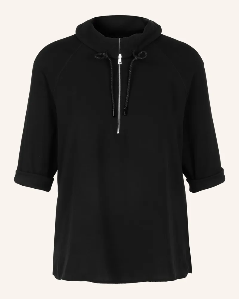 Marc Cain Blusenshirt Mit 3/4-Arm schwarz Schwarz