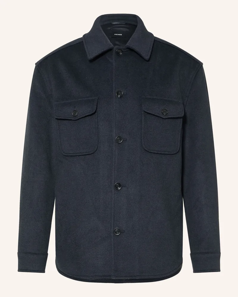 Reiss Overshirt Liam blau Dunkelblau