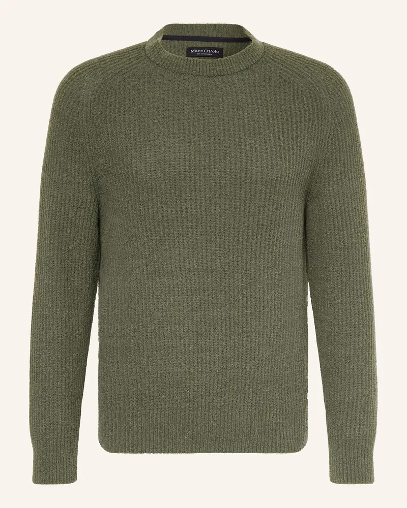 Marc O'Polo Pullover grau Dunkelgrün