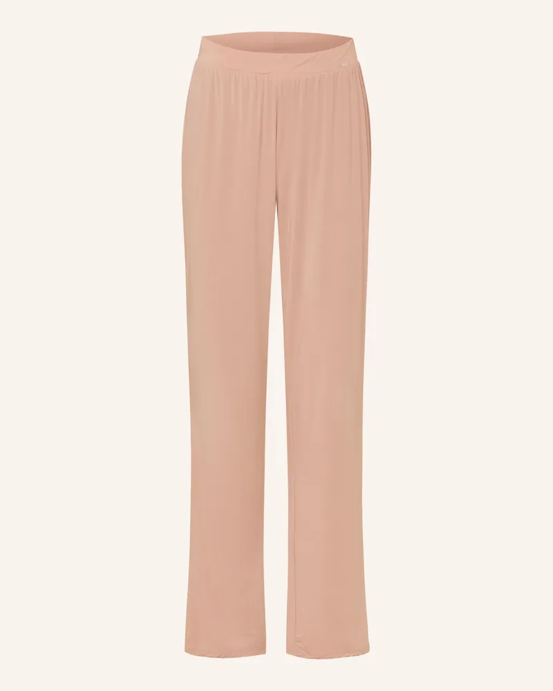 Calvin Klein Schlafhose MINIMALIST Hellorange