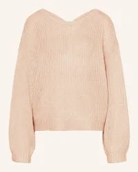 HUGO BOSS Oversized-Pullover FOBAIN Rosa