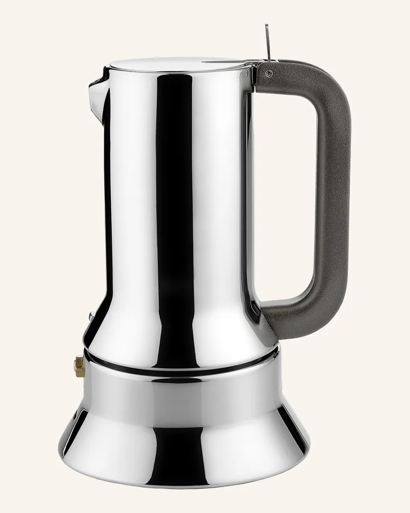Alessi Espressokocher 9090 silber Silber