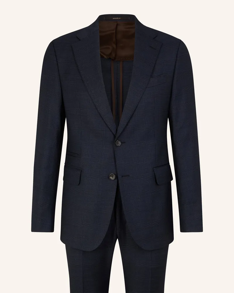 windsor. Anzug Shaped Fit Dunkelblau