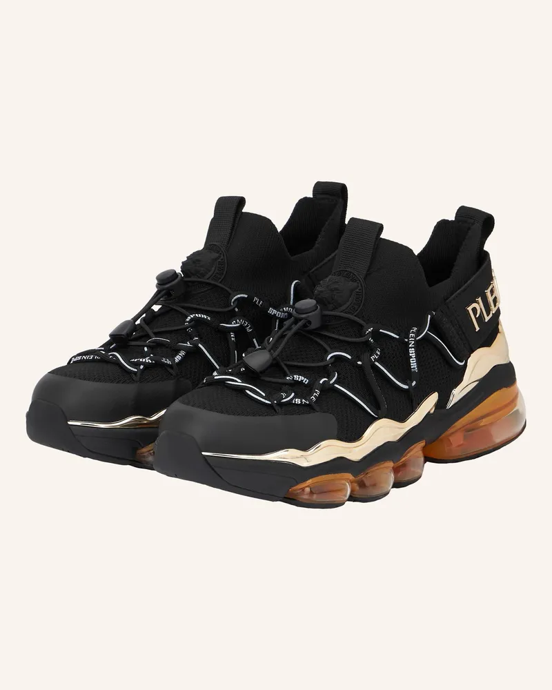 Philipp Plein Lo-Top Turnschuhe Thunder schwarz Schwarz