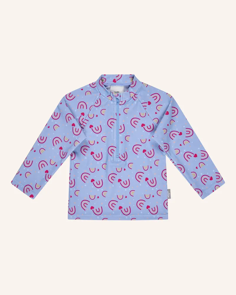 Sterntaler Badeshirt Langarm Regenbogen blau Blau