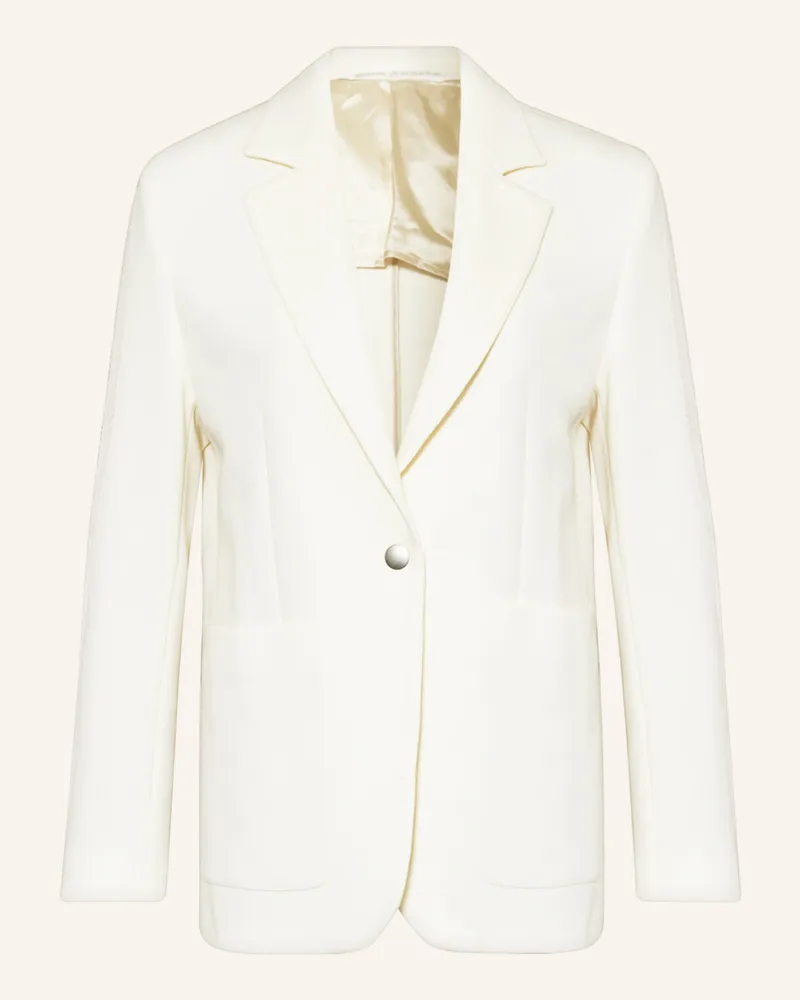 Palm Angels Sweatblazer mit Galonstreifen Ecru