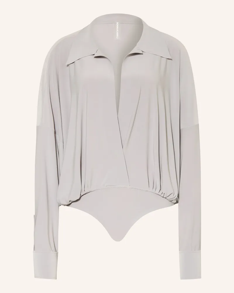 Norma Kamali Oversized-Body Grau