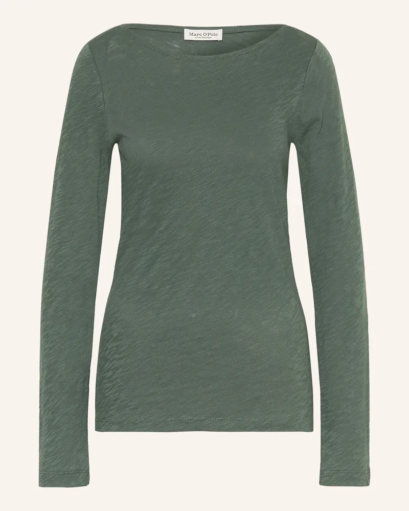 Marc O'Polo Longsleeve gruen Dunkelgrün