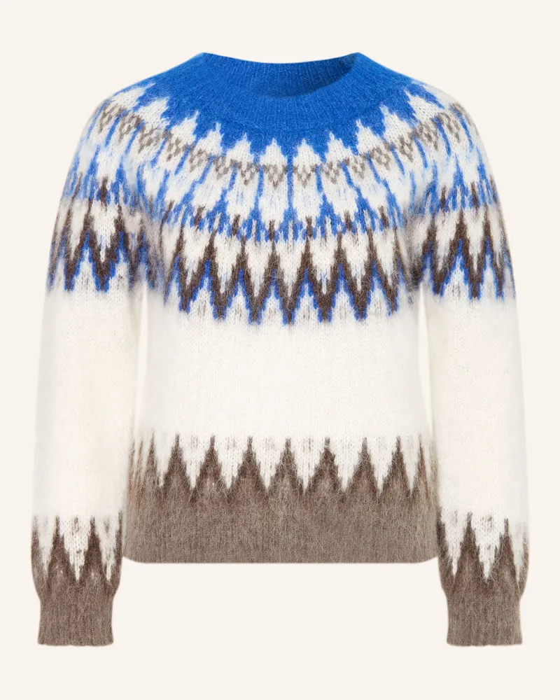 Darling Harbour Pullover Mit Alpaka weiss Offwhite