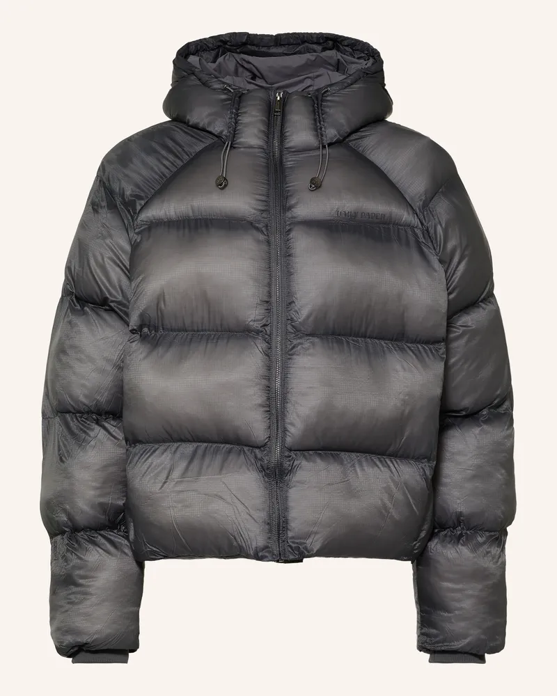 Daily Paper Steppjacke schwarz Dunkelgrau