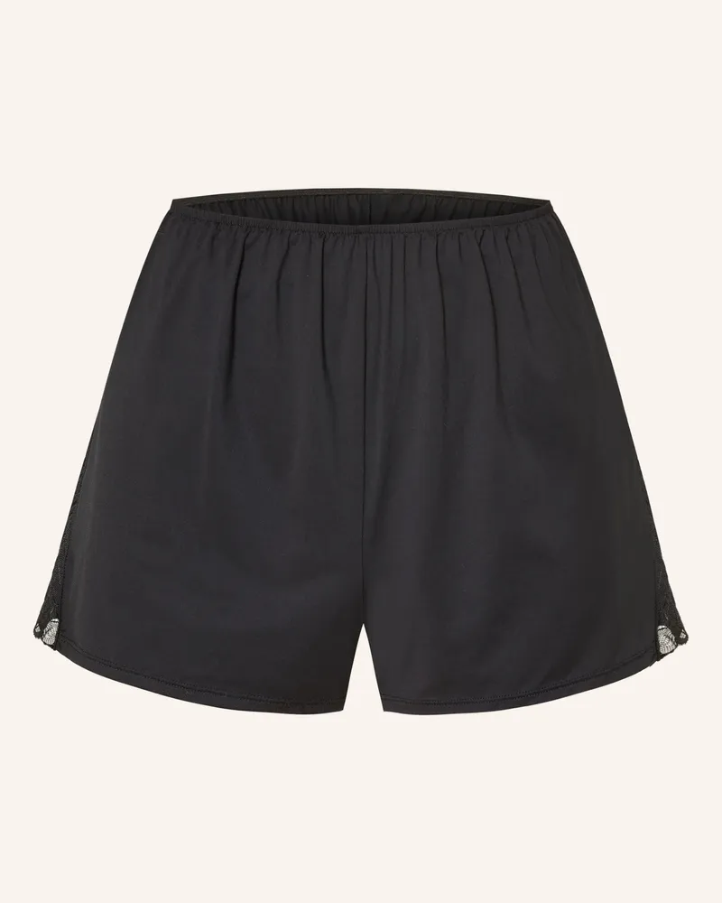 Falke Schlafshorts Delicate Touch schwarz Schwarz