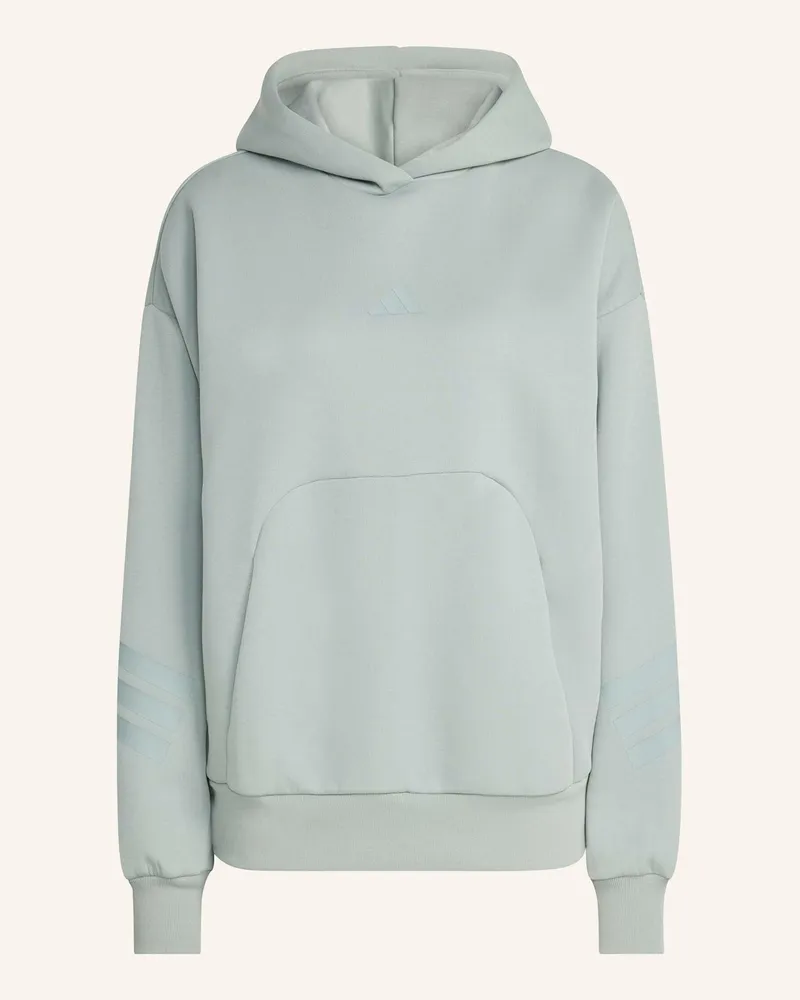 adidas Future Icons 3-Streifen Hoodie gruen Grün