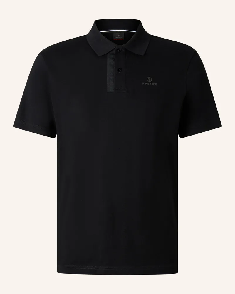 Bogner Fire & Ice Piqué-Poloshirt RAMON4 Schwarz