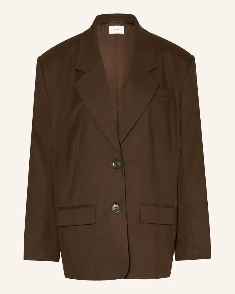 Gestuz Oversized-Blazer Gzpaula braun Dunkelbraun