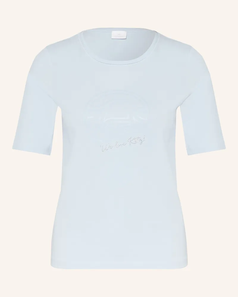 Sportalm T-Shirt Mit Schmucksteinen blau Hellblau