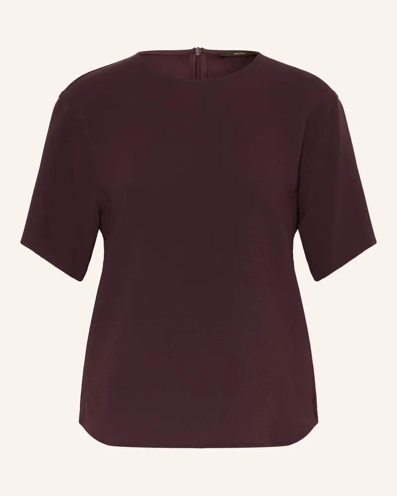 windsor. Blusenshirt rot Dunkelbraun