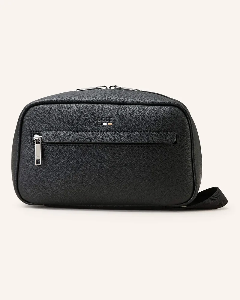 HUGO BOSS Kosmetiktasche Ray schwarz Schwarz