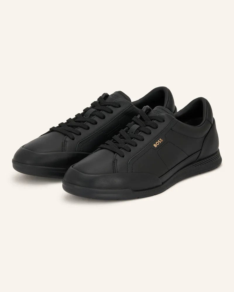 HUGO BOSS Sneaker Nitan schwarz Schwarz