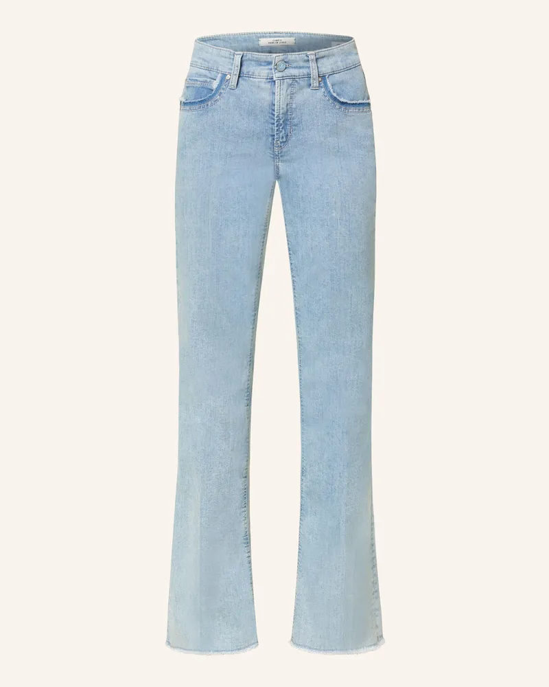 Cambio Flared Jeans Paris blau 5128