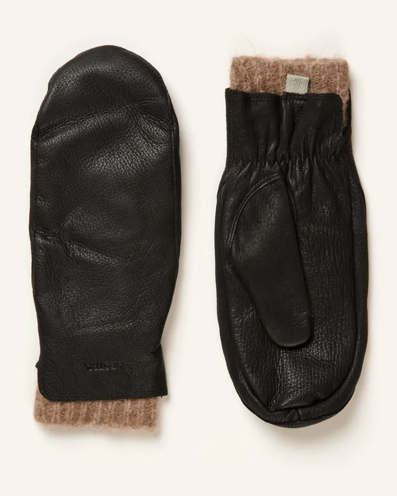 Hestra Handschuhe Tiril Mitt schwarz Schwarz