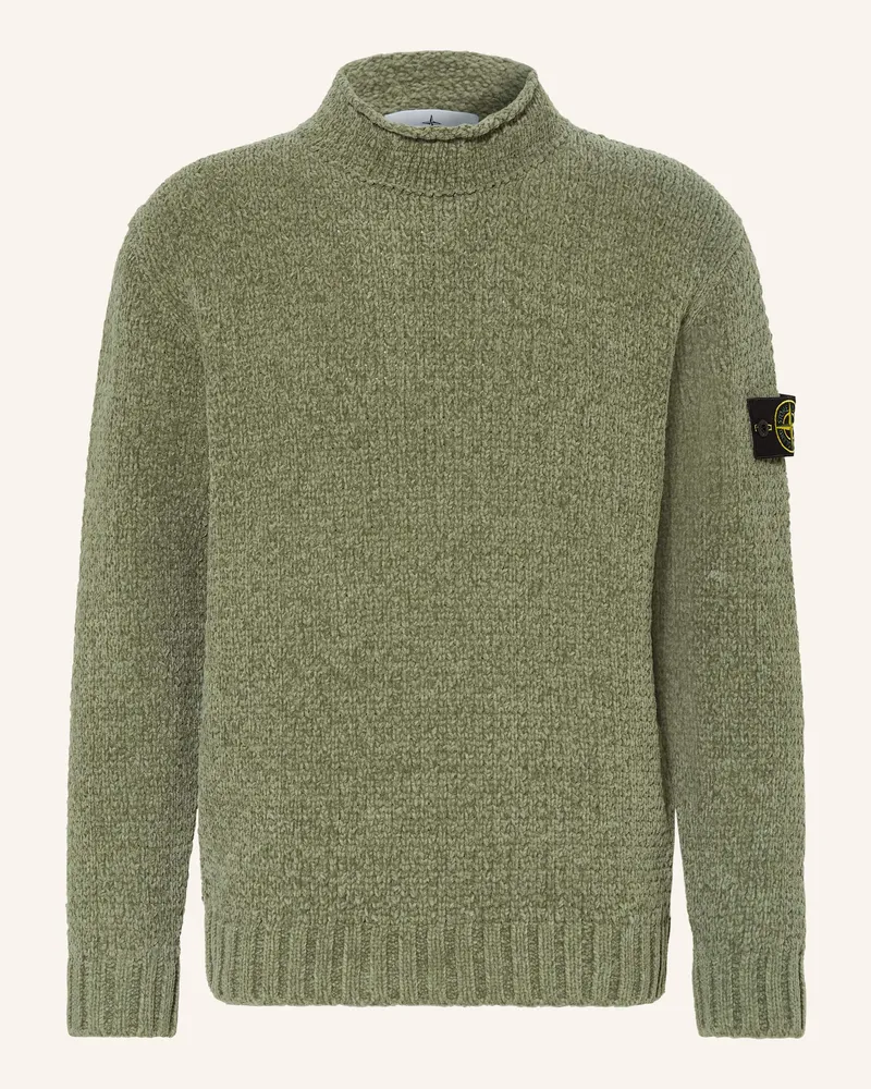 Stone Island Pullover gruen Hellgrün