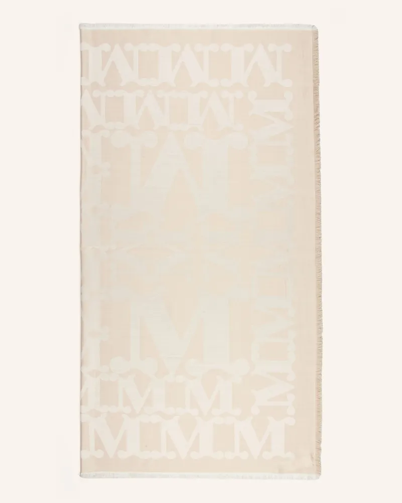 Max Mara Tuch Edro Mit Seide beige Beige