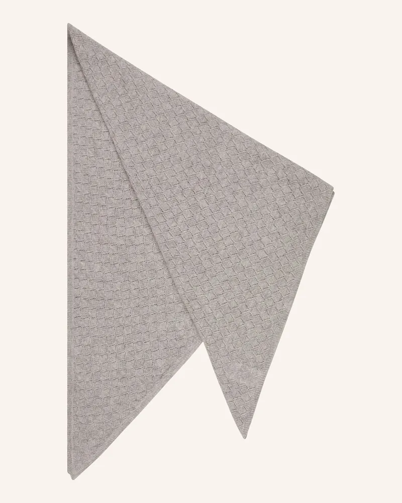 Johann & Johanna Dreieckstuch beige Hellgrau