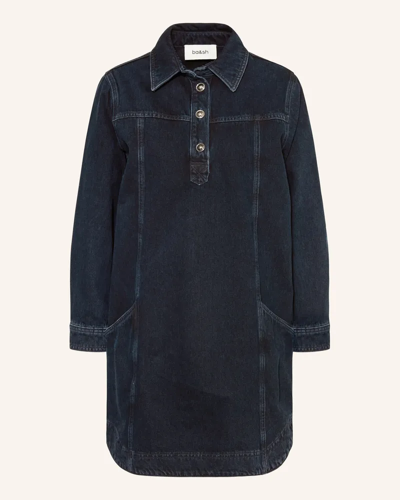 ba&sh Jeanskleid Tona blau Dunkelblau