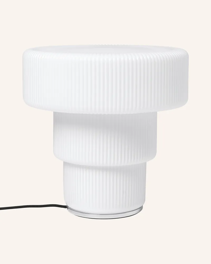 ferm LIVING Tischleuchte Ripple weiss Weiss