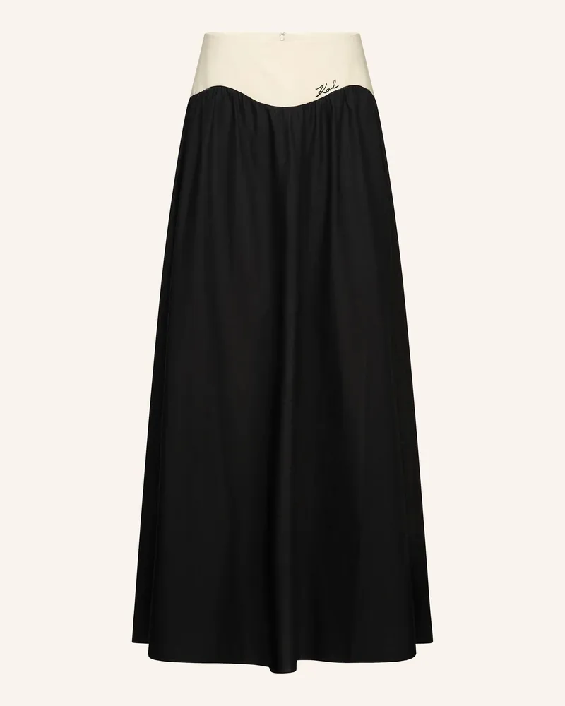 Karl Lagerfeld Strandkleid schwarz Schwarz