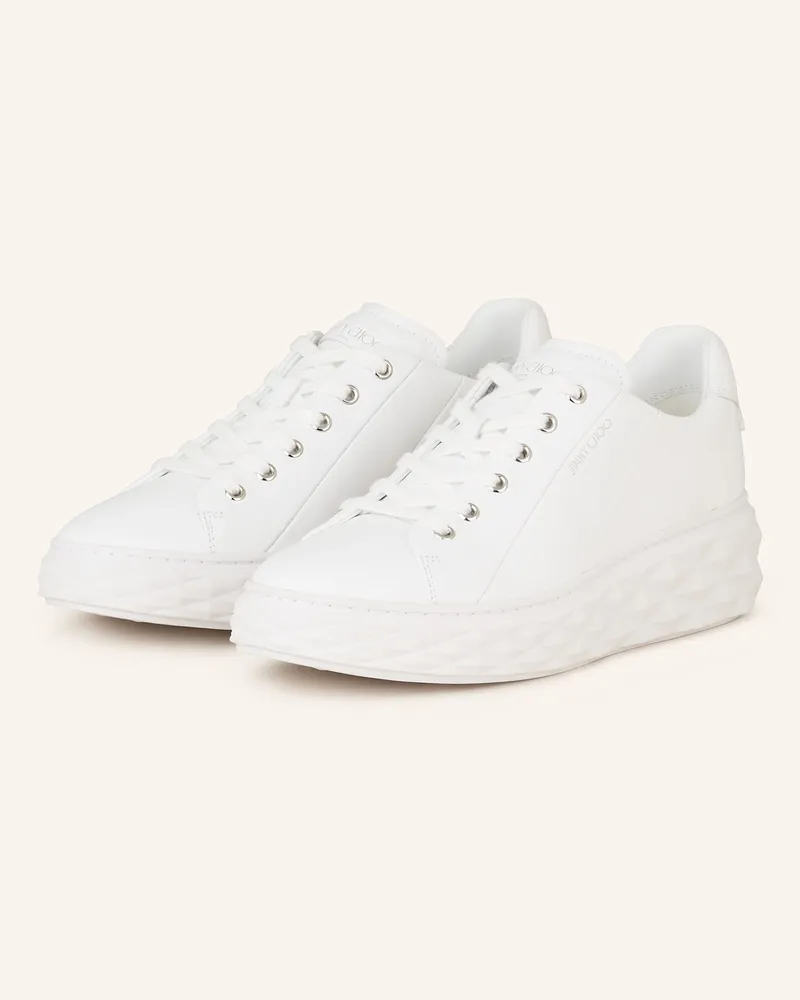 Jimmy Choo Sneaker DIAMOND LIGHT MAXI Weiss