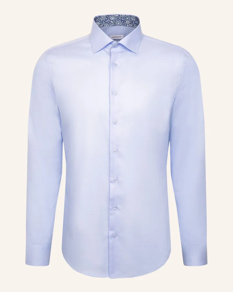 Seidensticker Business Hemd Slim Fit Blau