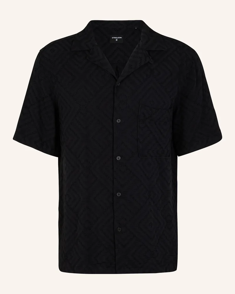 Strellson Hemd Cisco schwarz Schwarz