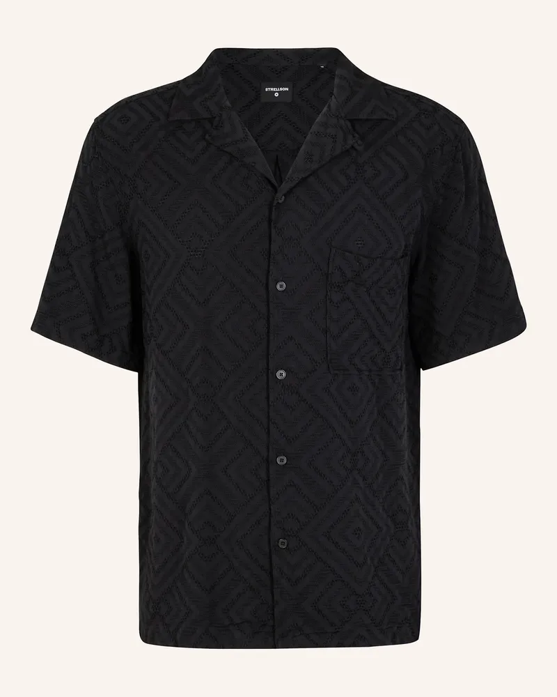 Strellson Hemd Cisco schwarz Schwarz