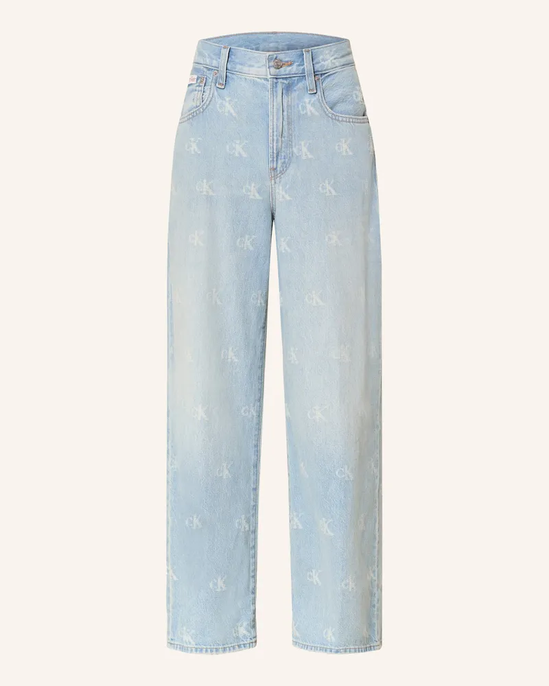 Calvin Klein Wide Leg Jeans blau 0mi