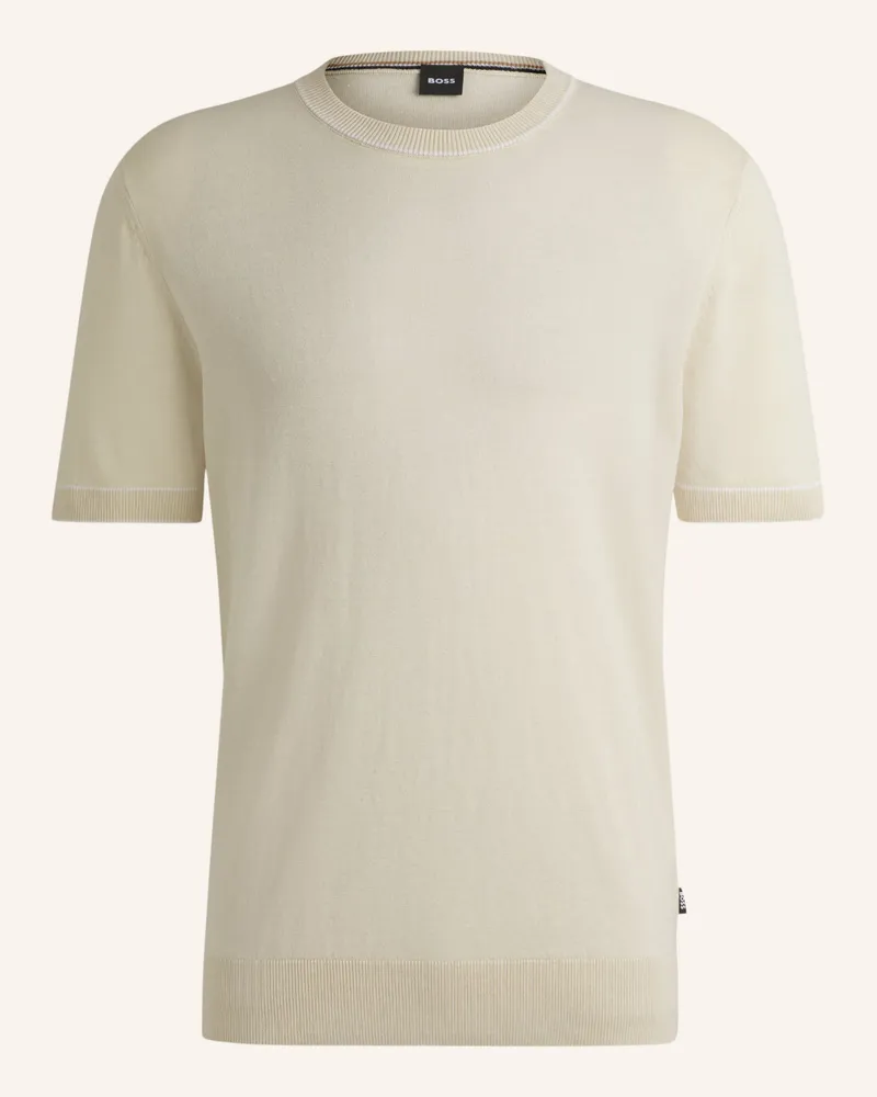 HUGO BOSS Pullover H-JIOVANNI Regular Fit Weiss