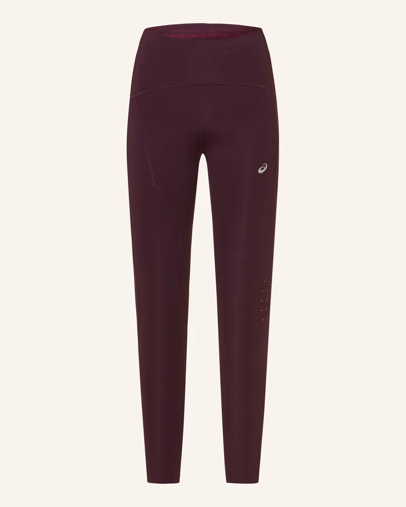 Asics Lauf-Tights Road High Waist Tight lila Dunkellila