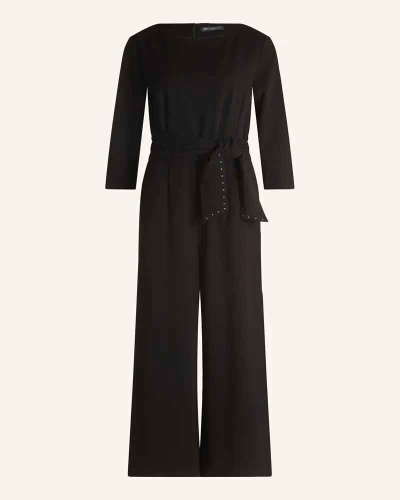 Betty Barclay Jumpsuit mit 3/4 Arm Schwarz