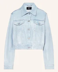 7 for all mankind Jeansjacke NELLIE Blau