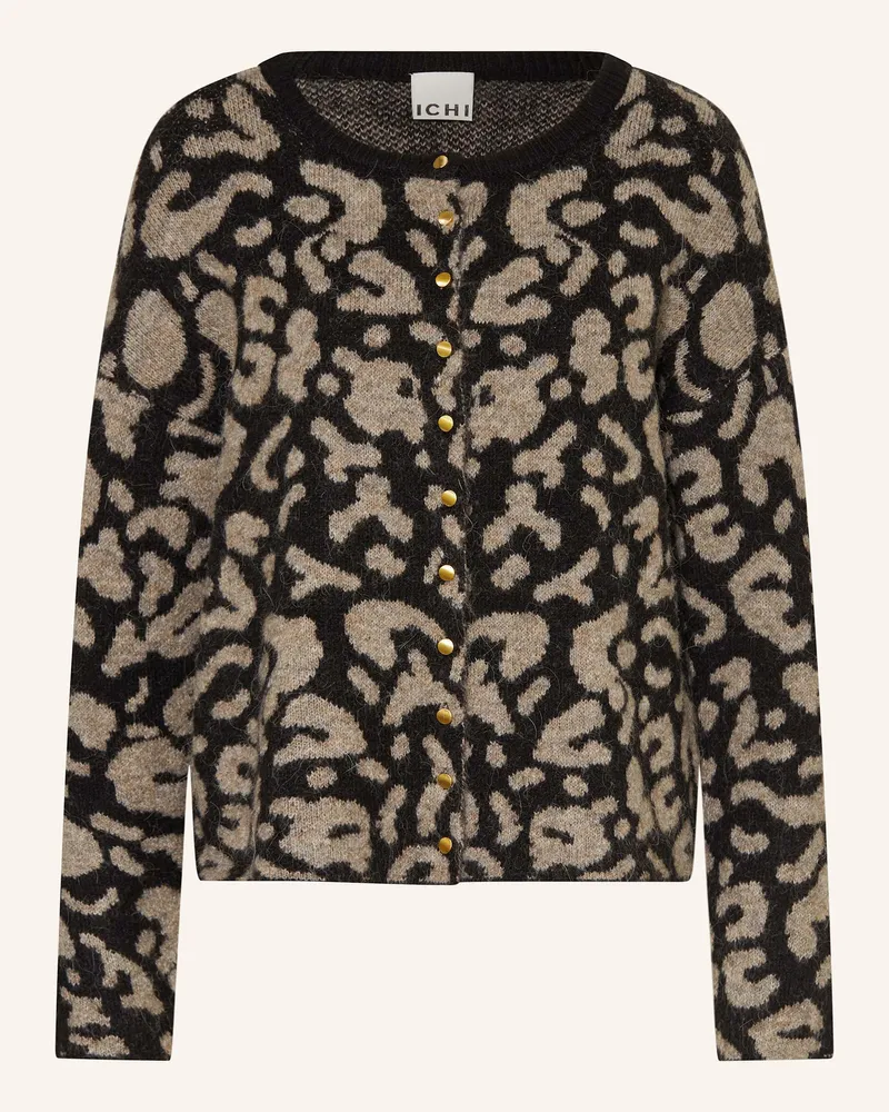 ICHI Strickjacke IHKAMARA Schwarz