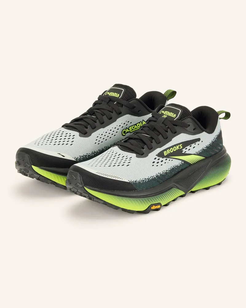 Brooks Trailrunning-Schuhe Cascadia 20 schwarz Grau