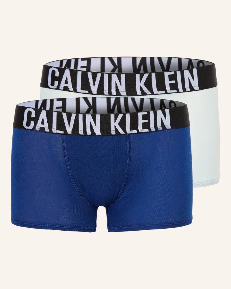 Calvin Klein 2er-Pack Boxershorts Intense Power blau Blau